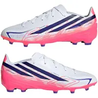 Adidas F50 Hyperfast League Gras Voetbalschoenen (FG) Kids Wit Paars Roze