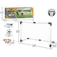 Wiky Voetbalset Vouwdoel 100x68 Cm En Bal