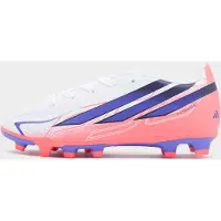 Adidas F50 Hyperfast Club Gras / Kunstgras Voetbalschoenen (MG) Kids Wit Paars Roze