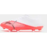 Puma Ultra 7 Play Gras / Kunstgras Voetbalschoenen (MG) Wit Felrood Zwart