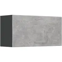 Vicco Hangkast R-Line, Beton/Antraciet, 80 cm Plat