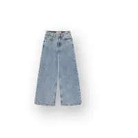 Vingino Meisjes Extra Wide Leg Jeans Cita Meisje Blauw 152
