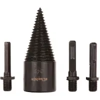 GEKO Houtboor - 45mm - Inclusief 3 adapters - Carbon staal - Handige opbergcase