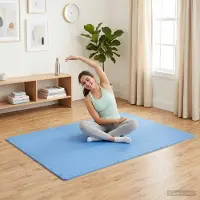 vidaXL Vloermatten 12 st Blauw 4,32 m² EVA Schuim