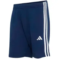 Adidas Sportbroek 'Essentials 3-Stripes French Terry' navy / wit
