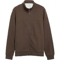 s.Oliver Sweatvest donkerbruin