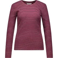 Selected femme Shirt 'SLFAnna' bordeaux / wit