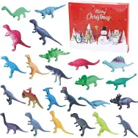 Sonstiges Adventskalender 2023, kinderdinosaurus, kerstkalender met 24 speeltjes en figuurtjes