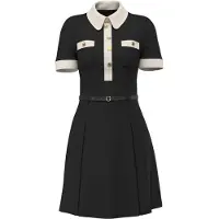 GUESS Jurk 'Claudie' zwart / wit