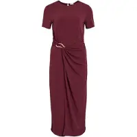 Vila Vijustine Korte Mouwen Maxi-jurk S EU dames