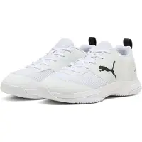 Puma Varion junior imitatieleren voetbalschoenen - wit/zwart Jongens/Meisjes Imitatieleer - maat 34.5