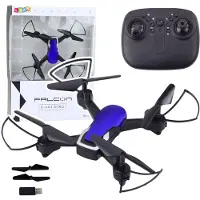 Wisam Drone Zesassige gyroscoop Led-verlichting 360 ° rotatie Blauw