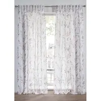Bonprix Transparant gordijn met gerecycled polyester (1 stuk) maat 3