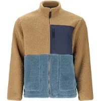 Slope Katau Teddy, fleecejas, heren, petrified oak