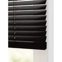 HEMA Jaloezie Hout Uni 35mm Zwart (zwart)