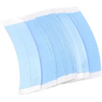 Torribaly 36 Stk/Partij Blauw Vaste Dubbele Tape Pruik Lijm Verlengde Haar Tape Waterdicht voor Toupetje Kant Pruik Film met Scheurende Lijn