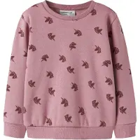 Name it Sweatshirt 'NMFDavina' mauve / karmijnrood
