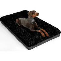 OEM Grote hondenmatras, waterdicht, antislip, ademend, zwarte hondenmatras, 91x58 cm