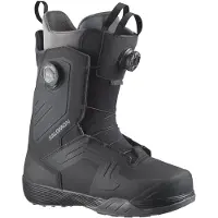 Salomon Snowboard - Heren snowboardschoenen - Dialogue Dual BOA Black/Black/Asphalt voor Heren - Maat 31 - Zwart