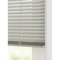 HEMA Jaloezie aluminium zijdeglans 25mm donkergrijs (donkergrijs)