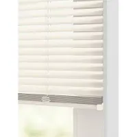 HEMA Jaloezie aluminium zijdeglans 25mm creme (creme)