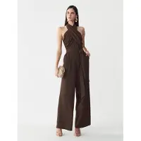 BWLDR Jumpsuit 'TORI' bruin