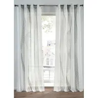 Bonprix Gordijn met golvend motief (1 stuk) maat H/B: 145/135 cm