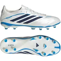 Adidas Copa Pure IV Pro Gras Voetbalschoenen (FG) Wit Blauw Donkerblauw