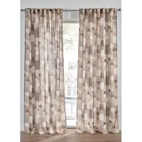 Bonprix Gordijn met gerecycled polyester (1 stuk) maat H/B: 145/135 cm