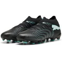 Puma Future 9 Pro Gras / Kunstgras Voetbalschoenen (MG) Zwart Intense Mint Wit
