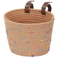 ISTOVO Kids Bike Basket 20x15x15cm Cycling Basket Bicycle for Boys Girls Shopping B
