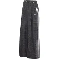 Adidas Originals Bandplooibroek grijs / zwart / wit