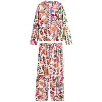 Next Pyjama crème / groen / oranje / pink