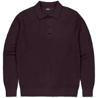 Butcher of Blue Polo lange mouw m2626033 galway
