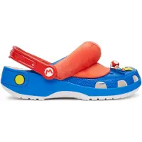 Crocs Muiltjes 'Mario IAM' blauw / rood