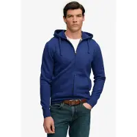 Superdry Sweatvest 'Essential' donkerblauw