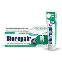 Biorepair Clean & Protect Tandpasta – 20% Hydroxyapatiet – Fluoridevrij – Tegen Tandplak & Tandsteen – Voor Volwassenen en Kinderen – 100 g – Made in Italy