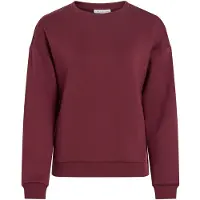Vila Sweatshirt 'VISandy' donkerrood