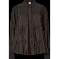 Y.A.S Blouse 'YASPALA' donkerbruin