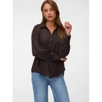 Vero Moda Blouse 'VMMelaney' donkerbruin