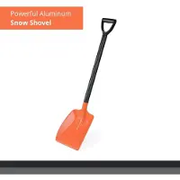Universeel Sneeuwschep - extra stevig - Krachtig aluminium - Vroeg voorbereid op de winter - ook bladeren scheppen - Antislip handgreep - Sneeuwpret begint hier