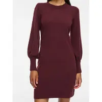 Vila Kerry O-neck Korte Jurk Met Lange Mouwen