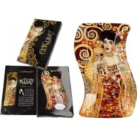 CARMANI Klimt Adela Decoratieve Glazen Schaal - Kunst & Stijl
