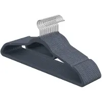 Songmics - Kledinghangers - Fluweel - Set van 20 - Antislip - 360° Draaibare Haak - Stang voor Stropdassen