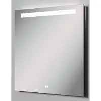 Luca Varess Solia rechthoekig badkamerspiegel 80 x 75 cm met spiegelverlichting en -verwarming