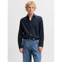 Jack & Jones Overhemd 'JJEFIELD' navy