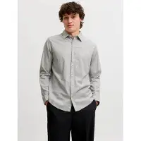 Jack & Jones Overhemd 'JJEFIELD' greige