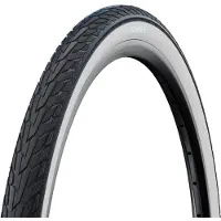Schwalbe Road Cruiser Green Compound K-guard 20´´ X 1.75 Stevige Urbanband Zilver 20´´ x 1.75