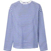 Pieces Pcsadie Top Met Lange Mouwen Dames Blauw S