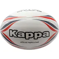 Kappa - Rugbybal / American Football - Maat 5 - Rood / wit - 3D Grip
